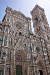 Duomo Cathedral Facade Florence Italy