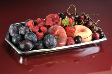 Sommer Obst