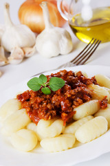 Gnocchi di patata, italian potato noodles