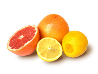 Grapefruit and lemons.