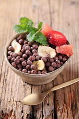 Chocolate breakfast cereal