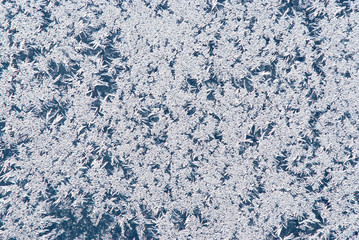 Obraz premium hoar-frost background