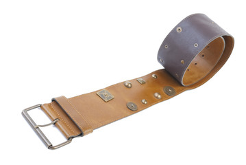 Leather belt | Isolated