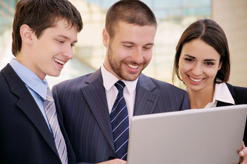 Obraz premium businessteam