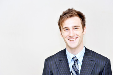 portrait of a young businessman