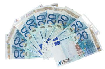 Geld - 20 Euro Fächer