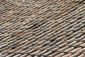 Vieille toiture en Provence