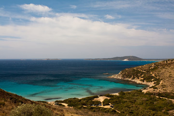 Fototapeta na wymiar Sardegna - Punta Molentis
