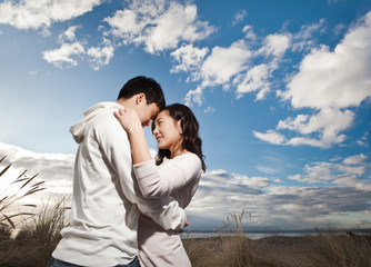 Asian couple