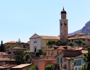 Obraz premium Limone on Lake Garda