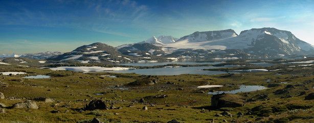 Stitched Panorama, North mountain