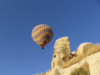 Balloon over Cappadocia