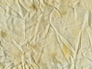 Crumpled fabric