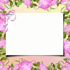 Summer greeting card