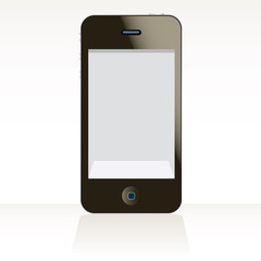 Phone touch pad vector