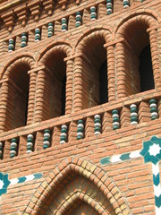 Obraz premium Ornamentación de la Escalinata de Teruel 2