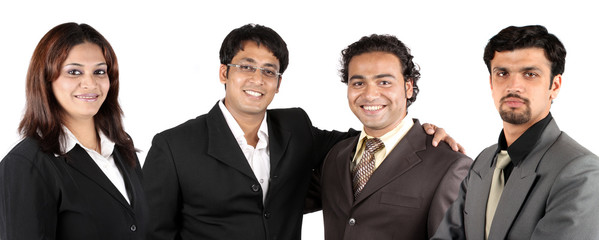 Young Indian Business Team