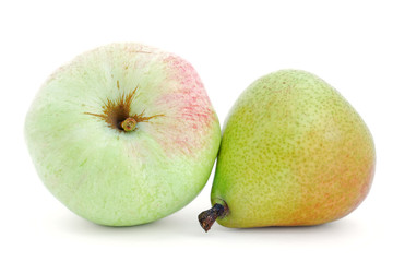 Apple and pear