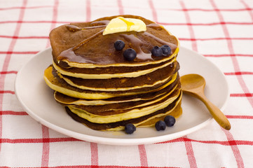 homemade pancakes