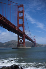 The Golden Gate Bridge of San Francisco
