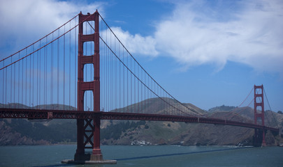 The Golden Gate Bridge of San Francisco