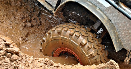 rueda embarrada © dulsita