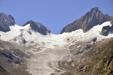 Oberaar-Gletscher