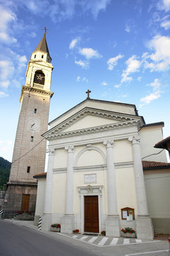 rotzo paese chiesa altopiano asiago provincia di vicenza