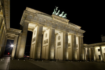 The Brandenburg Gate at Night - Berlin © chrisdorney