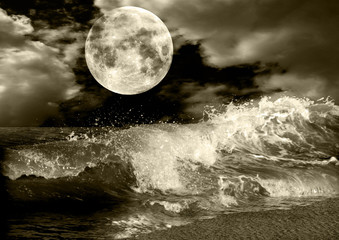 Full moon © Zhanna Ocheret
