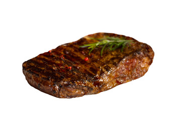 Großes Steak von 436 gramm, 14 oz, freigestellt