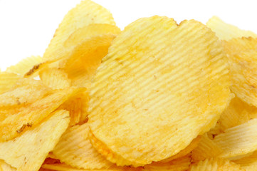 ruffled potato chips