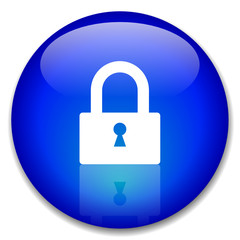 SECURE ACCESS Web Button (internet connection security padlock)