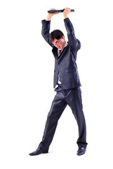 Obraz premium angry businessman