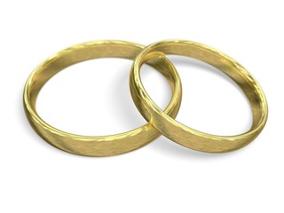 golden ring with blur back focus