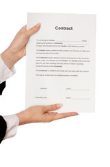 Obraz premium contract