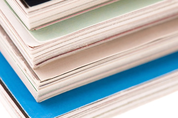 Stack of magazines