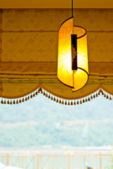 Art light with lampshade decoration