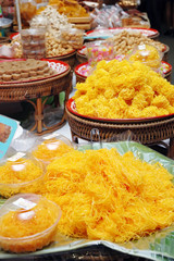 Thai desserts are sweet