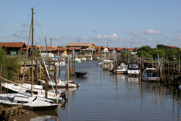 Village Ostreicol (Bassin d'Arcachon/France)