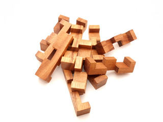 Wooden puzzle
