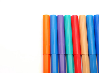 Color felt-tip pens