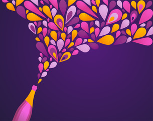Retro party background © Marina Zlochin