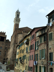 Siena - the medieval climate and characteristic colours