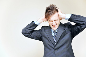 portrait of a young businessman