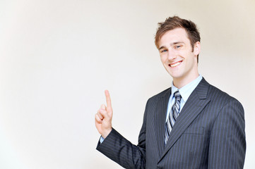 portrait of a young businessman