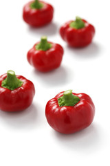 Topepo Rosso, Italian  sweet peppers