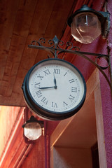 Naklejka premium Nostalgische Uhr