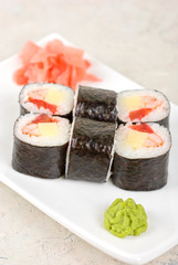 sushi rolls