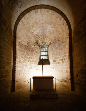 intérieur abbaye mont saint michel